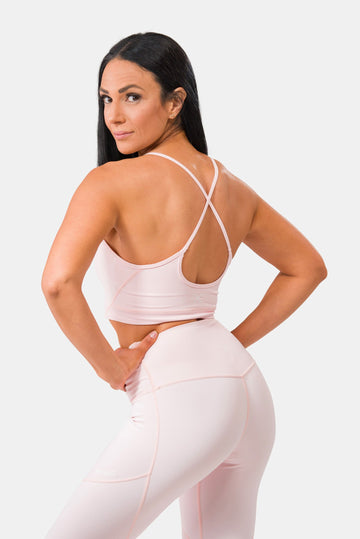 STING Aurora Coral Infinity Sports Bra Pink